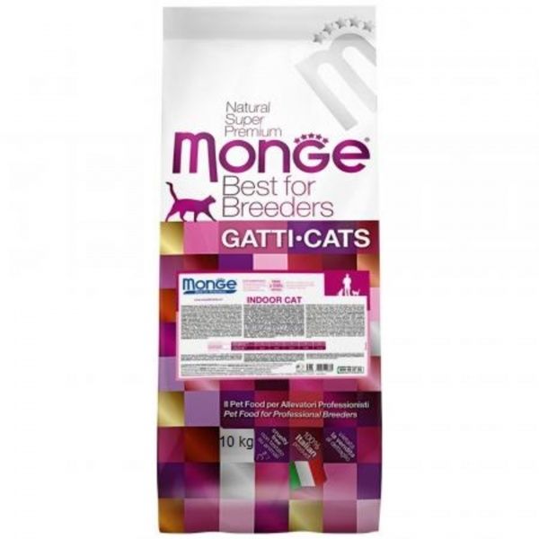 Корм Monge Cat Indoor Chicken 10 кг