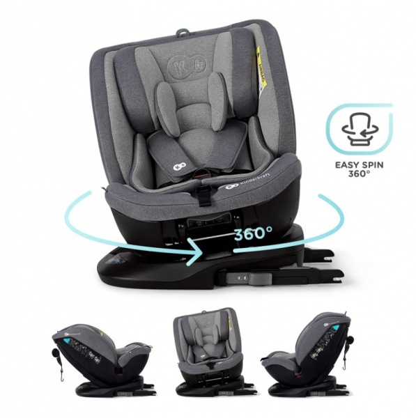 Автокресло Kinderkraft Xpedition Grey серый