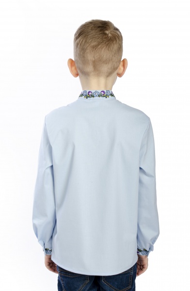 Вишиванка дитяча Едельвіка 47-23/00 р.158 блакитний 