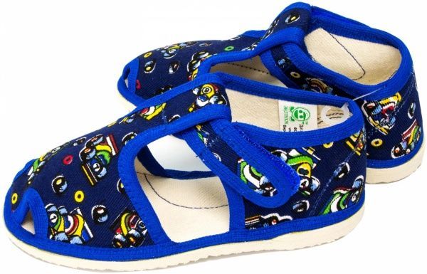 Тапочки для мальчиков Экотапок Сандалик новый синие 1085 р.27