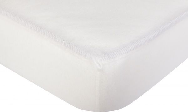 Простынь на резинке трикотажная 180x200 см айвори Durutex 