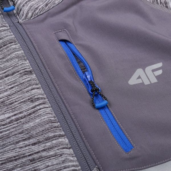 Джемпер 4F H4L20-BLMF061-25M H4L20-BLMF061-25M р. 2XL сірий
