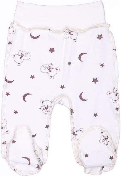 Ползунки Bambinelli Медвежонок р.56 белый с рисунком 