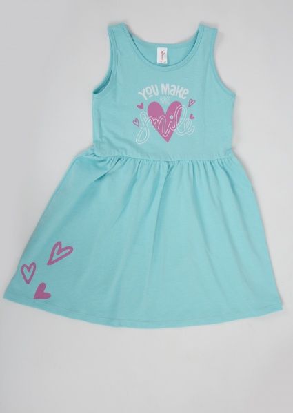 Сарафан для девочек Roksana Active р.92/98 бирюзовый №0019/12143 