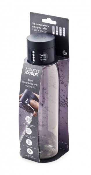 Пляшка для води з індикатором 600 мл Hydration 1000512 Joseph Joseph