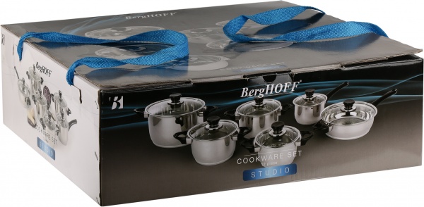 Набор посуды Vision Premium 12 предметов 1112466 BergHOFF