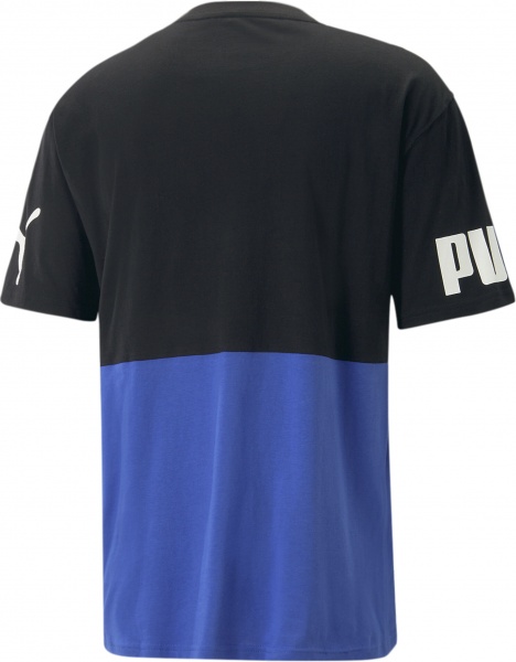 Футболка Puma POWER COLORBLOCK TEE 67332192 р.S синий