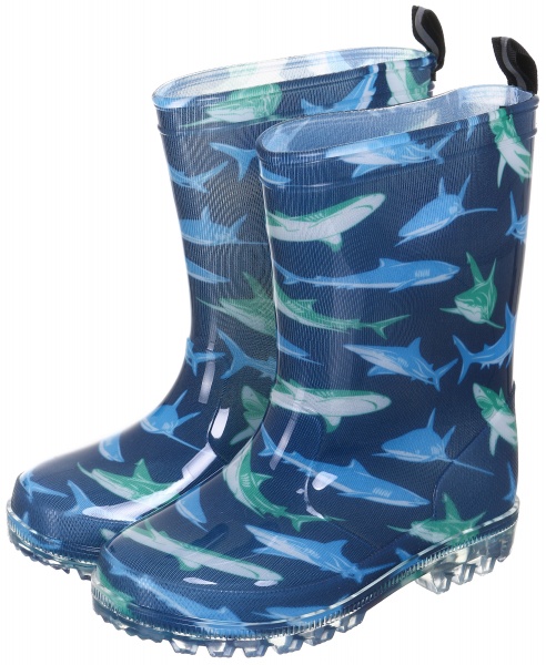 Сапоги резиновые для мальчиков Акула KP2118 размер 29 синий 