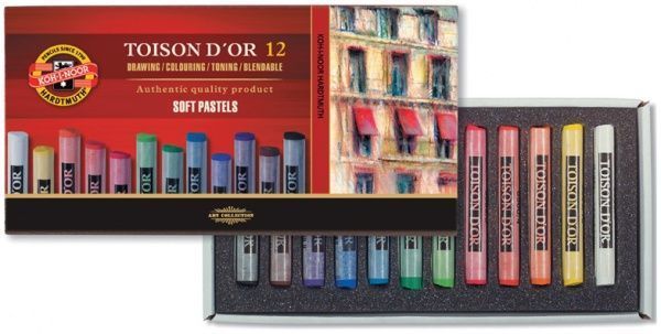 Пастель суха Toison Dor Koh-i-Noor 01250 12 кольорів