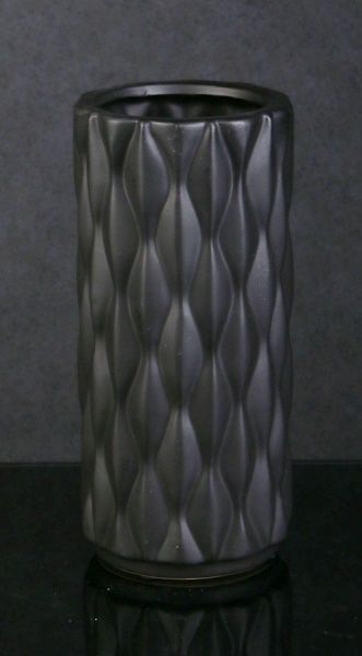 Ваза Knit 10,5х10,5х22,5 см черная