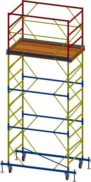 Вишка-тура INDUSTRY 0,75х1,6 м 1+3