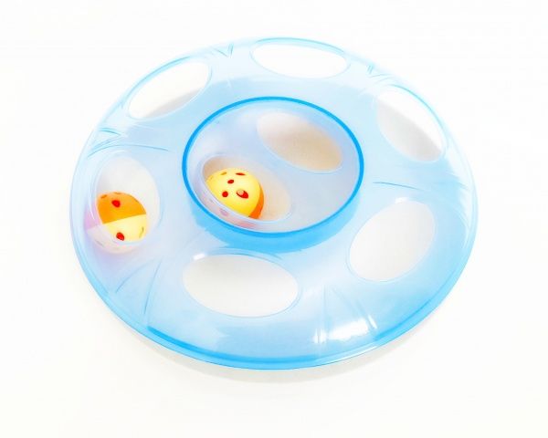Іграшка для котів Lilli Pet Кitti кругла колір в асортименті