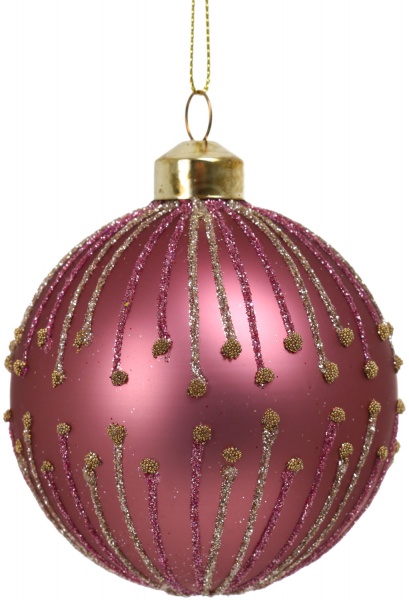 Шар новогодний 8 мм в ассортименте ABT620040