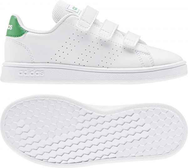 Кроссовки Adidas ADVANTAGE C EF0223 р.EUR 31,5 белый