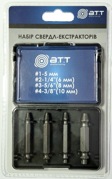 Набор сверл A.T.T. - экстракторов