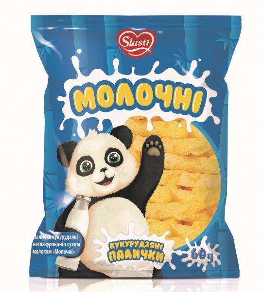 Палички кукурудзяні ТМ Slasti Молочні 60 г