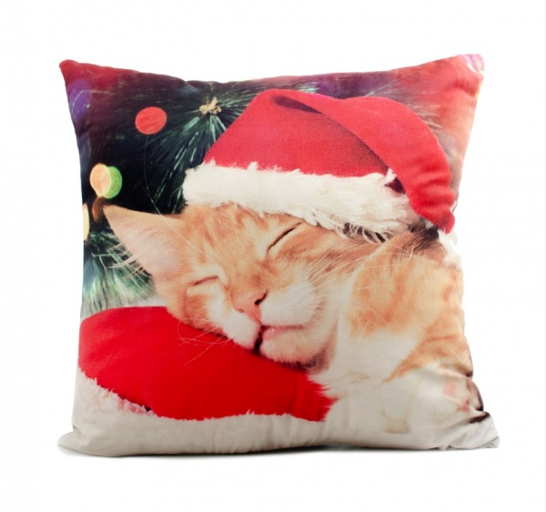 Подушка декоративна SLEEPING CAT 45x45 см різнокольоровий La Nuit 