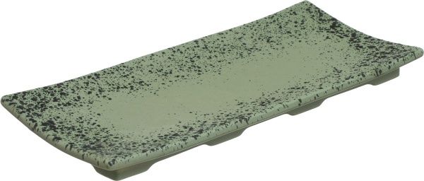 Блюдо сервірувальне Lavastone Green 32,5x15x2,3 см 