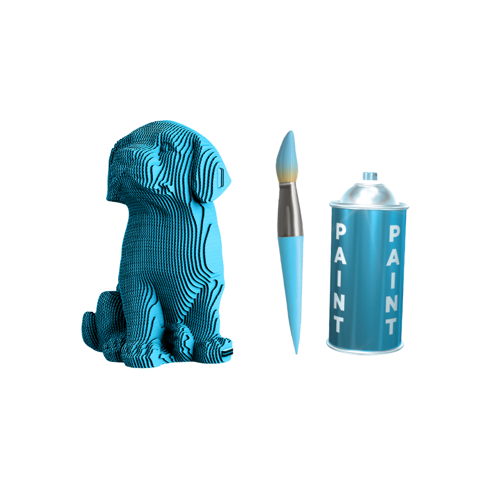 Конструктор картонный Cartonic 3D Puzzle LABRADOR PUPPY CARTMNLABRA