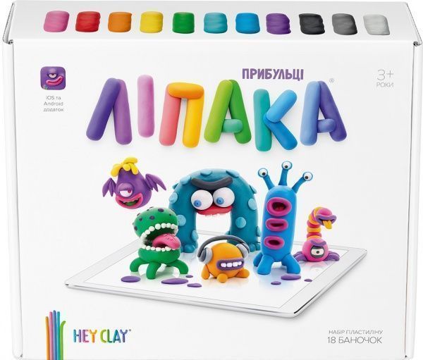 Інтерактивний пластилін Ліпака Прибульці 523587