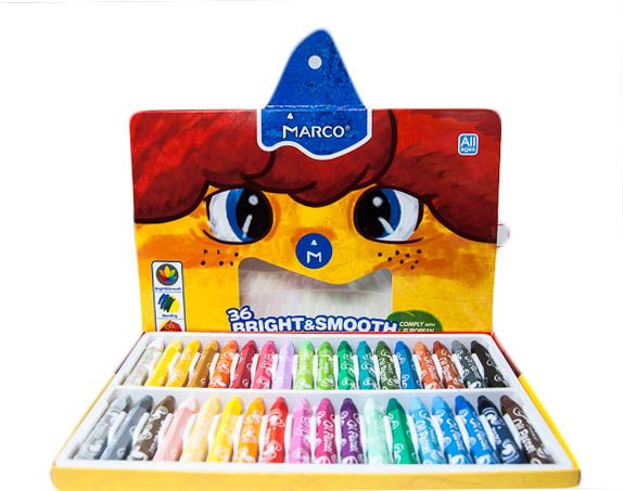 Набір олійної пастелі Bright&Smooth 1100OP-36CB Marco 36 шт.