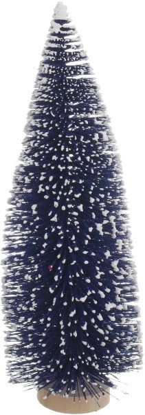 Ялинка декоративна синього кольору, 20 см