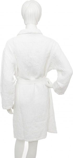 Халат женский La Nuit Moss Stone Wash р. XL молочный 