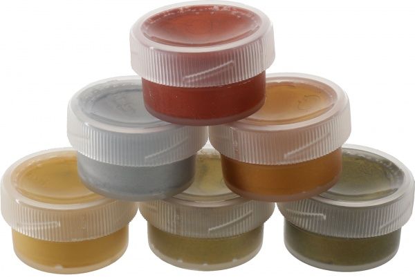 Краски гуашевые декоративные 6 цветов с металлическим блеском 10 мл Astra