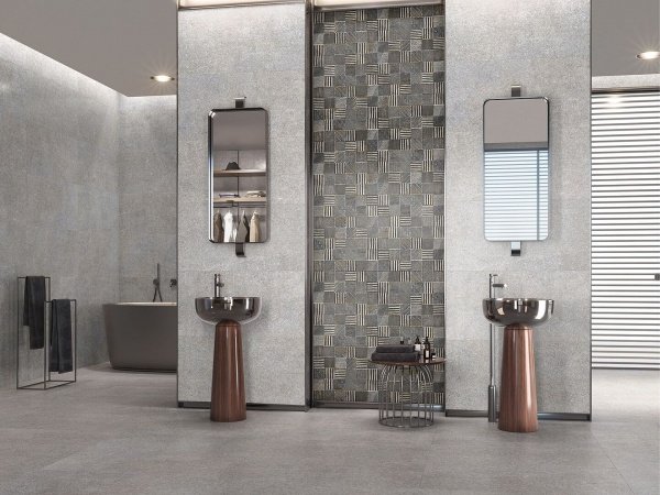 Плитка SALONI Igneous Stone Gris 45x90 