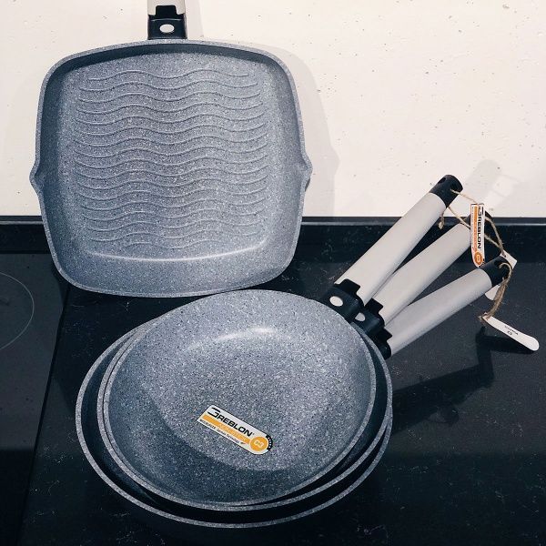 Сковорода-гриль Greblon Compact Induction Line 28x28 см 89514 Vinzer