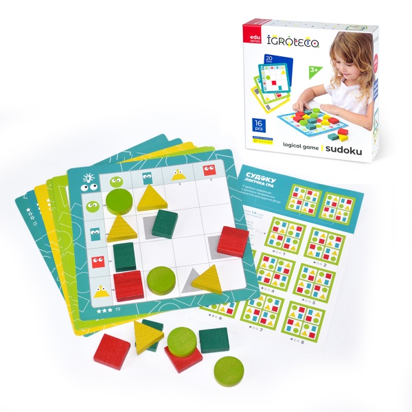Головоломка Igroteco Судоку Геометрические фигуры 900514