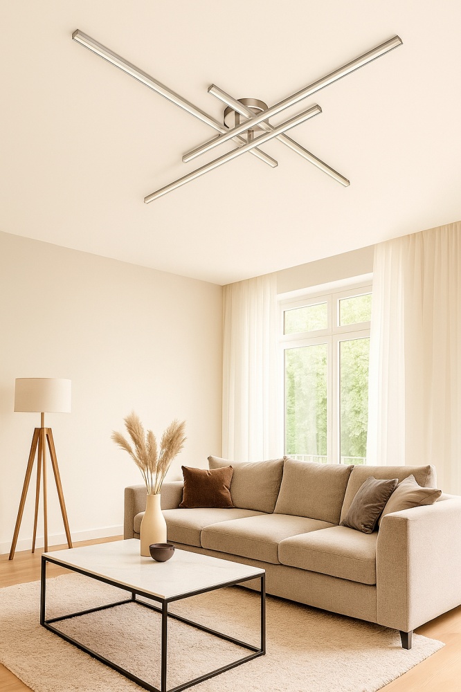 Люстра светодиодная LIGHT SET LILEYA LS89 4x55 Вт белый