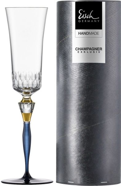 Бокал для шампанского Exklusiv синий 250 мл 1 шт. Eisch 