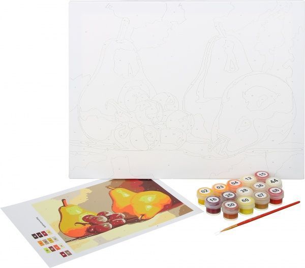 Картина по номерам Натюрморт Груши Rosa Start 