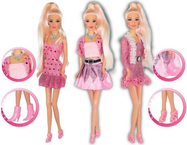 Кукла Ася 28 см Розовый стиль 35080