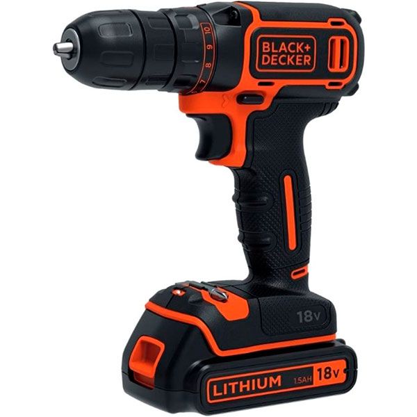 Шуруповерт акумуляторний Black+Decker BDCDC18B