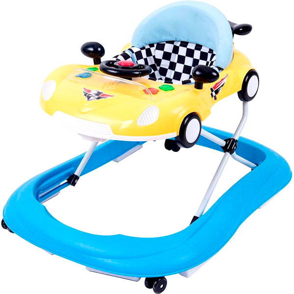 Ходунки Bel Baby Автомобіль сині з жовтим W1909NA6