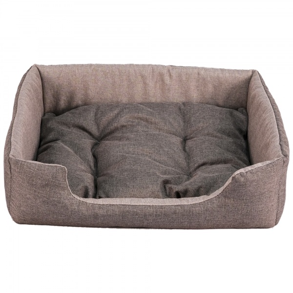 Лежак FX home Rosto 42х34х12 см коричневий