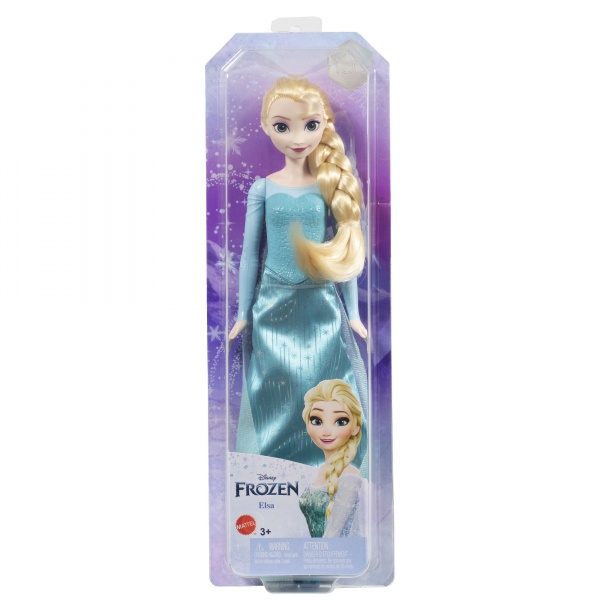 Кукла DISNEY FROZEN Эльза из м/ф Холодное сердце в платье со шлейфом HLW47