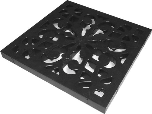 Решітка пластикова Ecoteck декоративна (чорна)