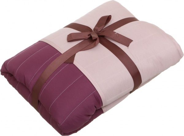 Покрывало Білтекc Stripe wine-sand стежка 160x215 см UP! (Underprice) красно-коричневый 