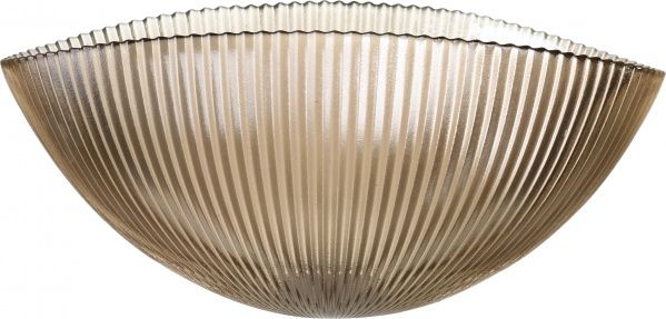 Фруктовница Arco Prismatico 30х20 см дымчатый блестящий Antonio Tammaro