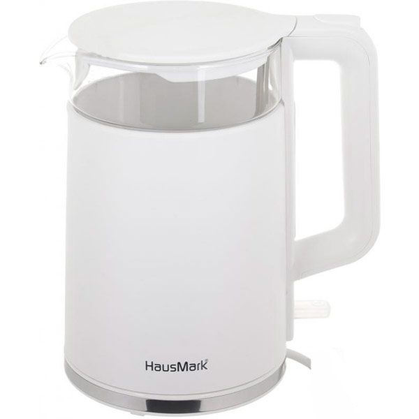 Электрочайник HausMark EK-17100 белый 