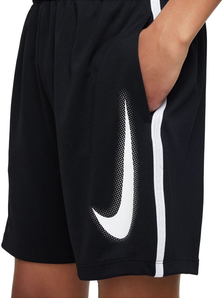 Шорти Nike B NK DF MULTI+ SHORT HBR DX5361-010 р. M чорний