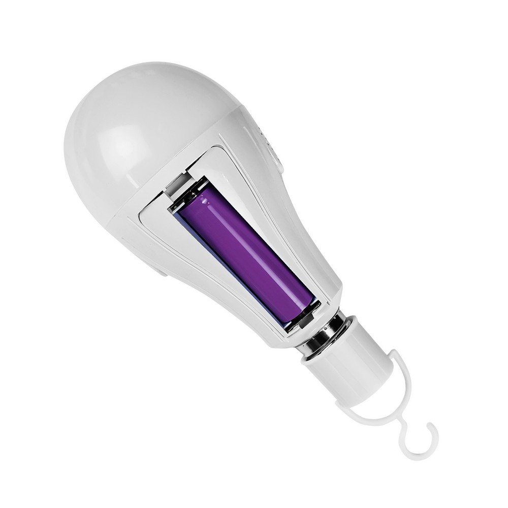 Лампа акумуляторна LED Work's аварійна 15 Вт A80 E27 220 В 6500 К 126592