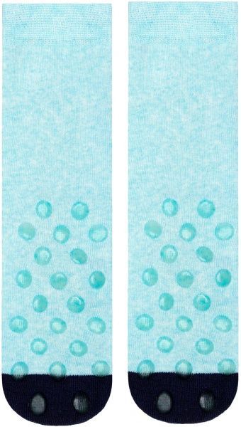 Носки детские Conte-Kids ВЕСЕЛЫЕ НОЖКИ (махровые, противоскольжения) рис. 293 17С-45СП р.18 бледно-бирюзовый с рисунком 