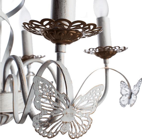 Люстра потолочная Arte Lamp A6114LM-5WG 5x40 Вт E14 белый 