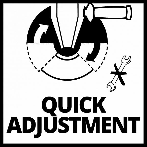 Болгарка (кутова шліфмашина) Einhell 4431144 TE-AG 18/150 Li BL Solo