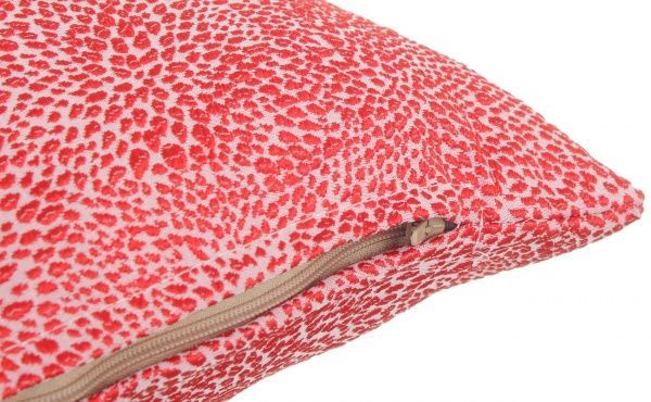 Наволочка для декоративної подушки BOA 50x30 см красный Textilia