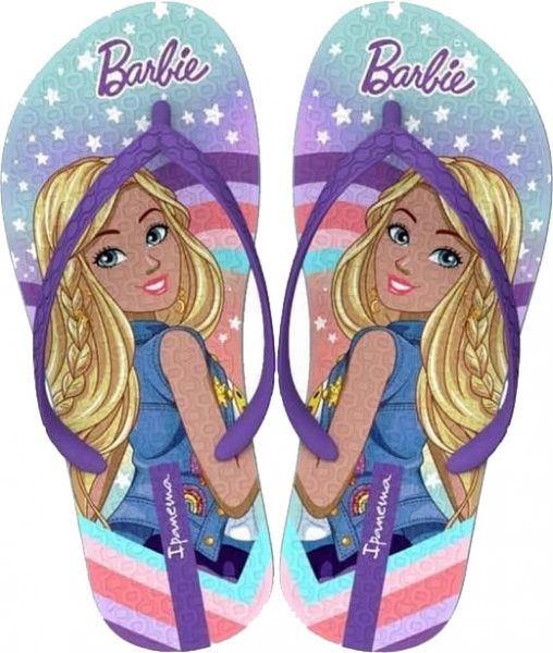 Вьетнамки Licenses BARBIE III 35667-22741 р.25/26 фиолетовый